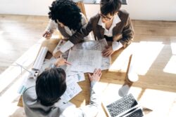 architects planning new build project